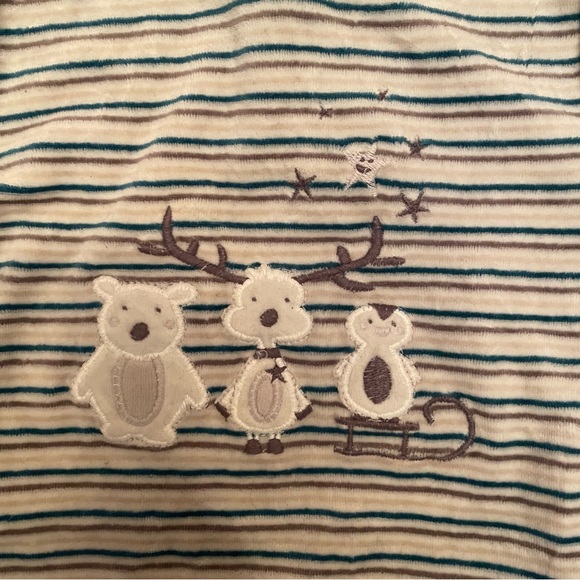 Blue Okaidi pajama size 6 months - Picture 2 of 3